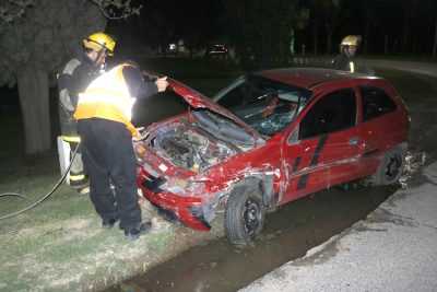 CHOQUE en ACCESO NORTE de Crespo 