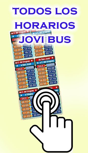 jovi bus parana, enlace a todos los horarios de la empresa jovi bus y todos sus destinos en la provincia de entre ríos