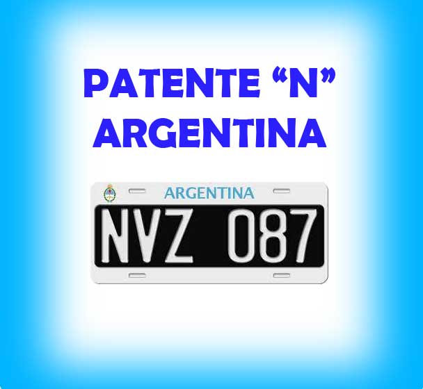 Patente N que año es Argentina-Que año de patente es la letra N