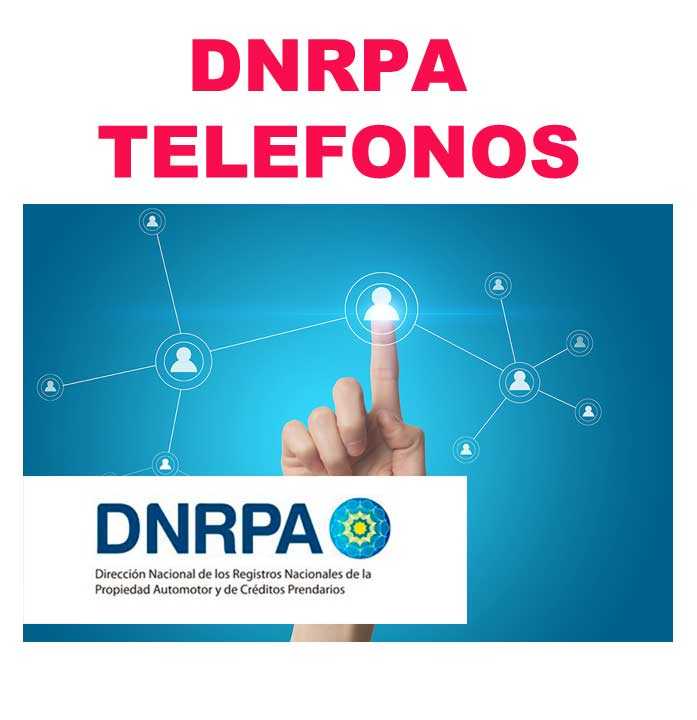 dnrpa telefonos - contactos con la DNRPA Telefonos utiles de distintas reparticiones. La Dirección Nacional de los Registros Nacionales de la Propiedad del Automotor