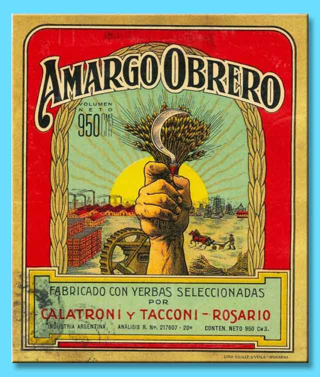 Amargo Obrero Etiqueta 