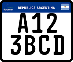 Cómo saber el año de una moto por la patente argentina - patentes de motos argentina, motocicleta nueva patente del Mercosur en Argentina 