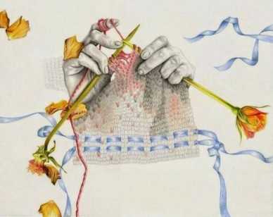 13 de julio Día Nacional de la Tejedora - dibujo de manos tejedoras 13 de julio Día Nacional de la Tejedora