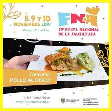 CONCURSO de POLLO al DISCO