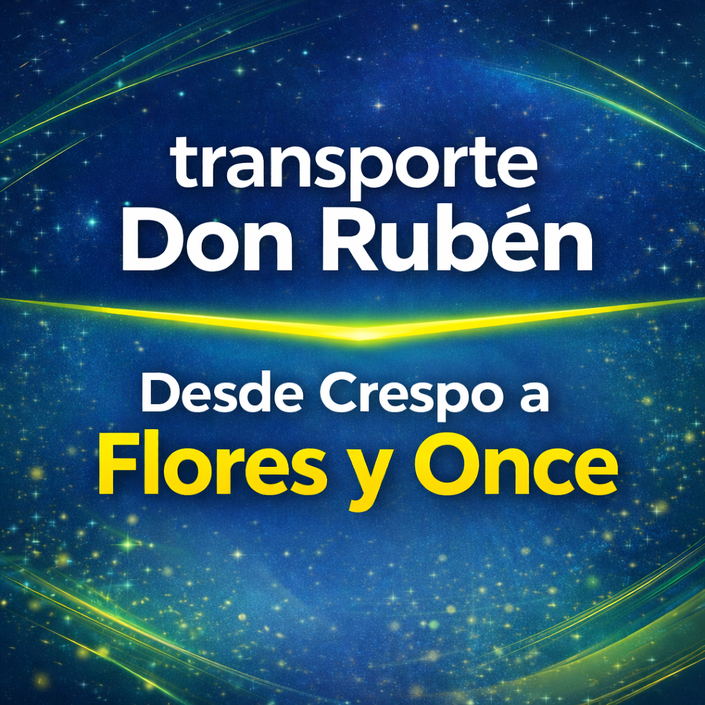 tour de compras a Once y Flores