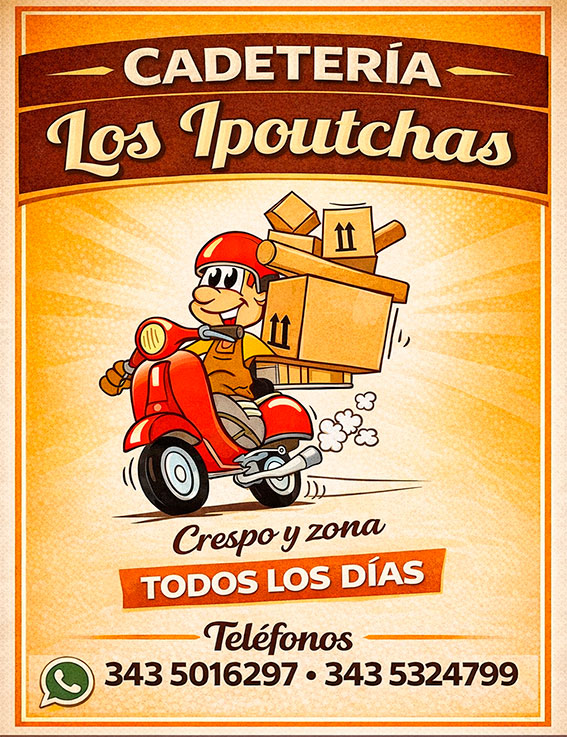 Cadetería Los Ipoutchas, en crespo Entre Ríos