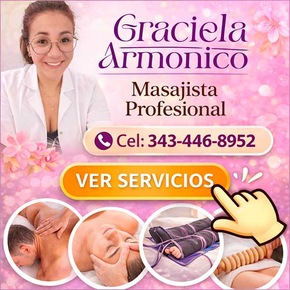 graciela armónico masajista en crespo