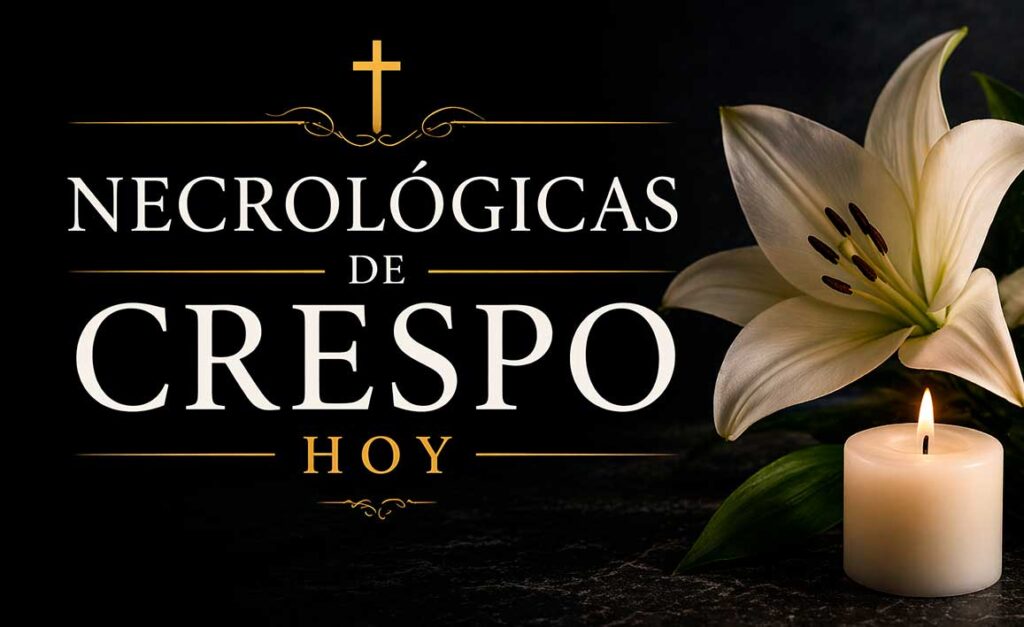 necrológicas crespo hoy