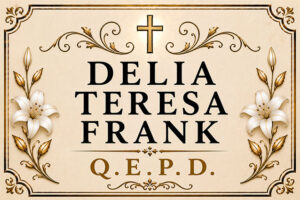 Delia Teresa Franck falleció en crespo
