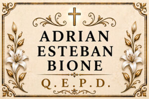 adrian esteban bione falleció en crespo