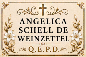 angélica chell viuda de weinzettel falleció en crespo