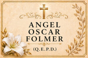 Angel Oscar Folmer falleció en Crespo Hoy