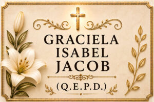 Graciela Isabel Jacob falleció en Crespo Hoy