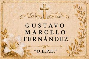 Gustavo Marcelo Fernández falleció en Crespo
