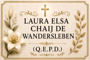 LAURA ELSA CHAIJ DE WANDERSLEBEN