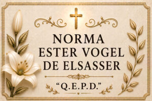 Norma Ester Vogel viuda de Elsasser