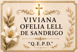 Viviana-Ofelia-Lell-viuda de-Sandrigo
