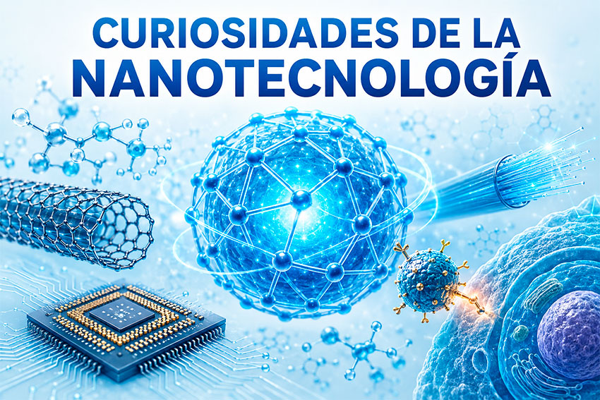 Curiosidades de la nanotecnología, nanopartículas, nanotubos, microchips y aplicaciones médicas