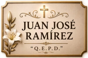 Juan josé Ramírez falleció en Diamante