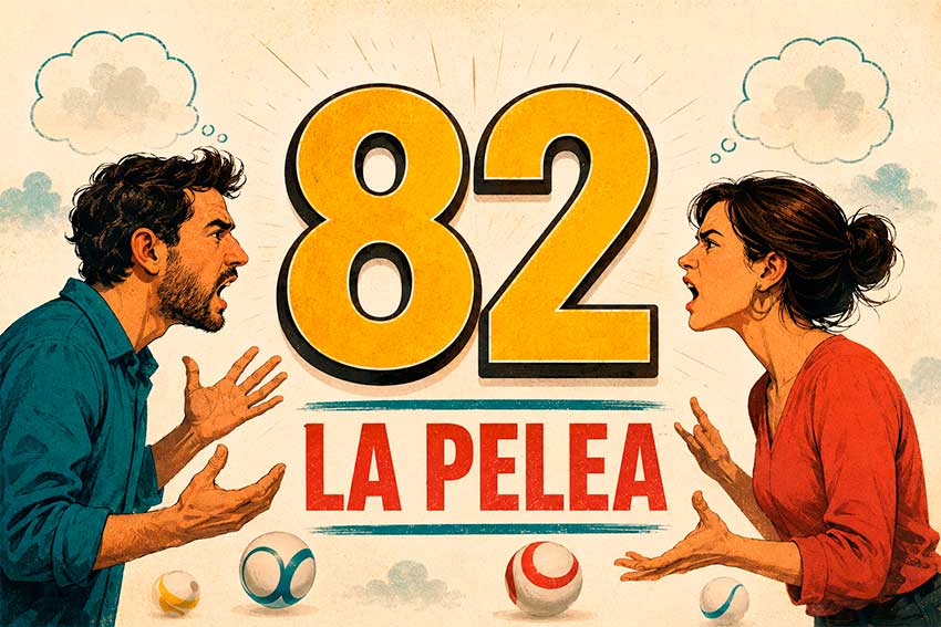 Número 82, la pelea en la quiniela argentina