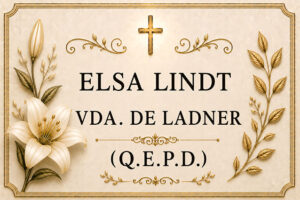 Elsa Lindt viuda de Ladner