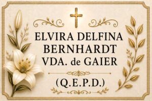 Elvira Delfina Bernhardt viuda de Gaier