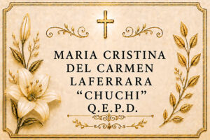 Maria Cristina del carmen la ferrara