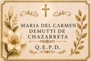 Maria del Carmen Demutti