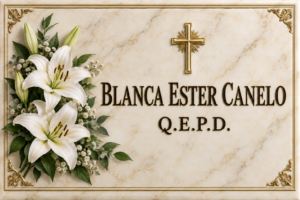 Blanca Ester Canelo falleció en Crespo