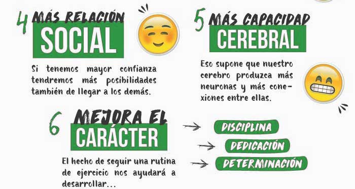 beneficios de practicar deporte - deporte beneficios