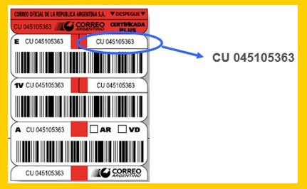 sistema de seguimiento de envíos del correo argentino, track & Trace