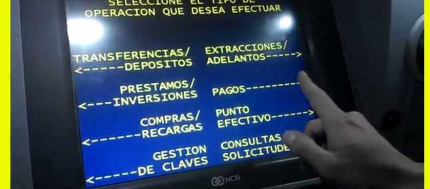 com sacar plata del cajero