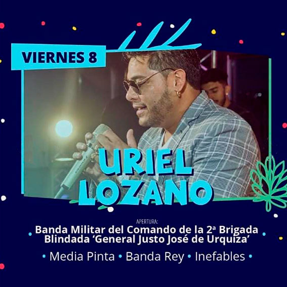 GRILLA DE ARTISTAS en el Festival de la Avicultura en Crespo 2024