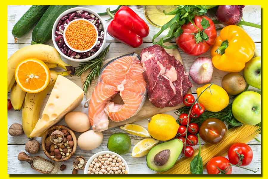PROTEÍNAS para Corredores-beneficio de las proteínas para corredores-dieta para corredores.pescado-carnes rojas-palta-aguacate-huevos-queso-citrus-pepinos-pastas-tomates-frutas secas-banana-legumbres-verduras